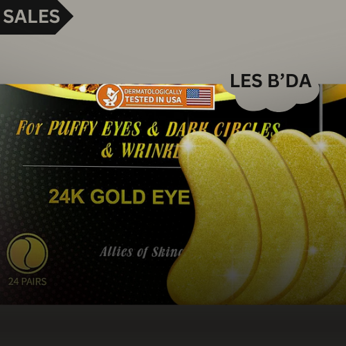 Les B'DA™ Golden Under Eye Patches